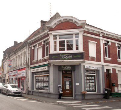 façade agence Marcy & Colin immobilier